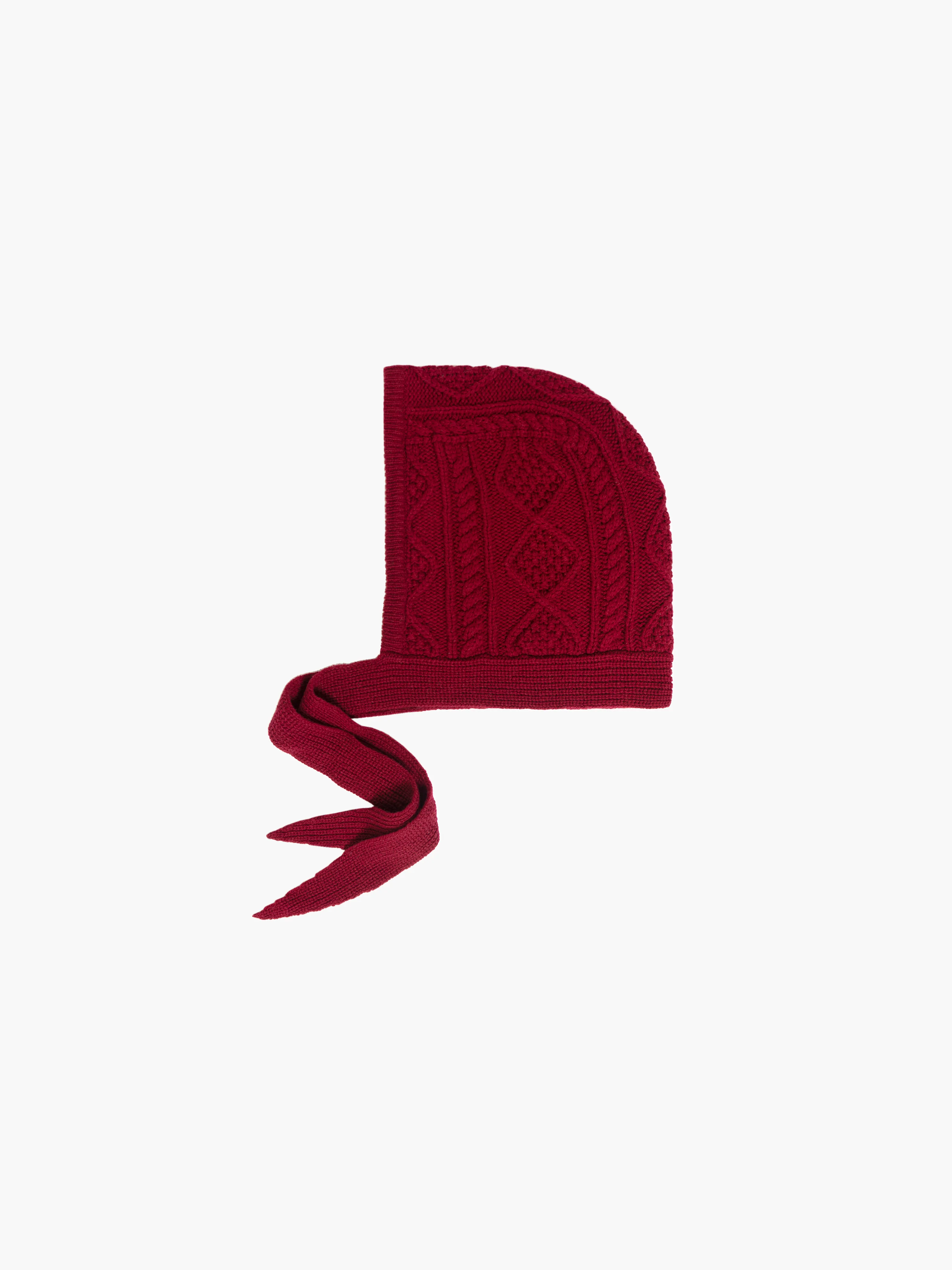 Cable Knit Bonnet - Image 3