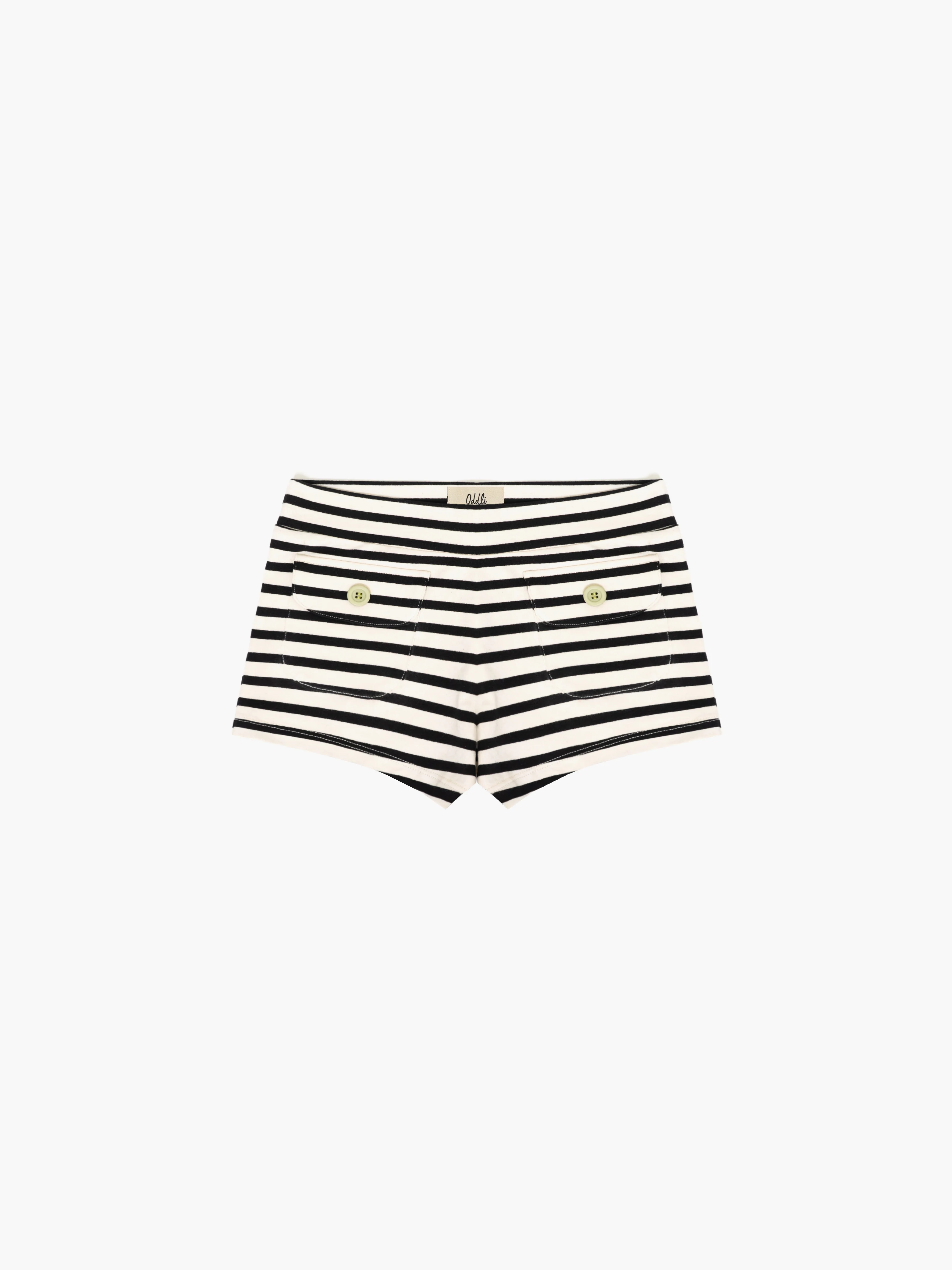 Button Mini Shorts - Image 12