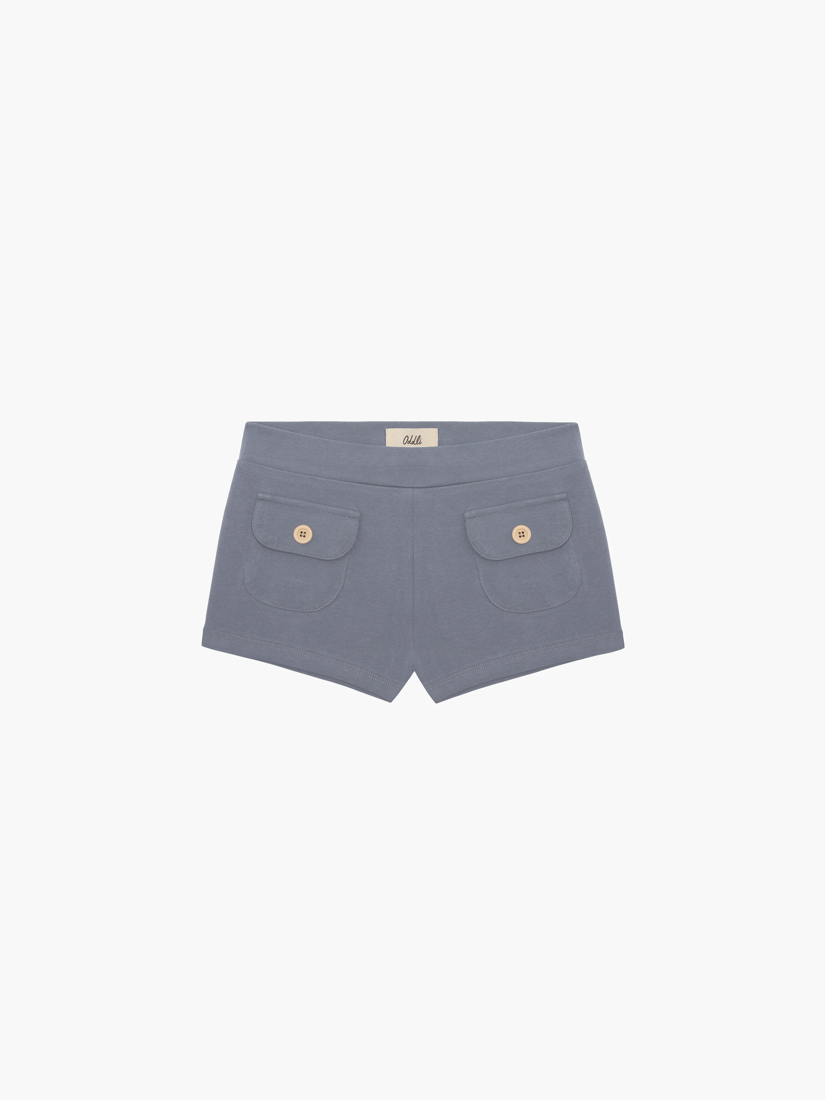 Button Mini Shorts - Image 24