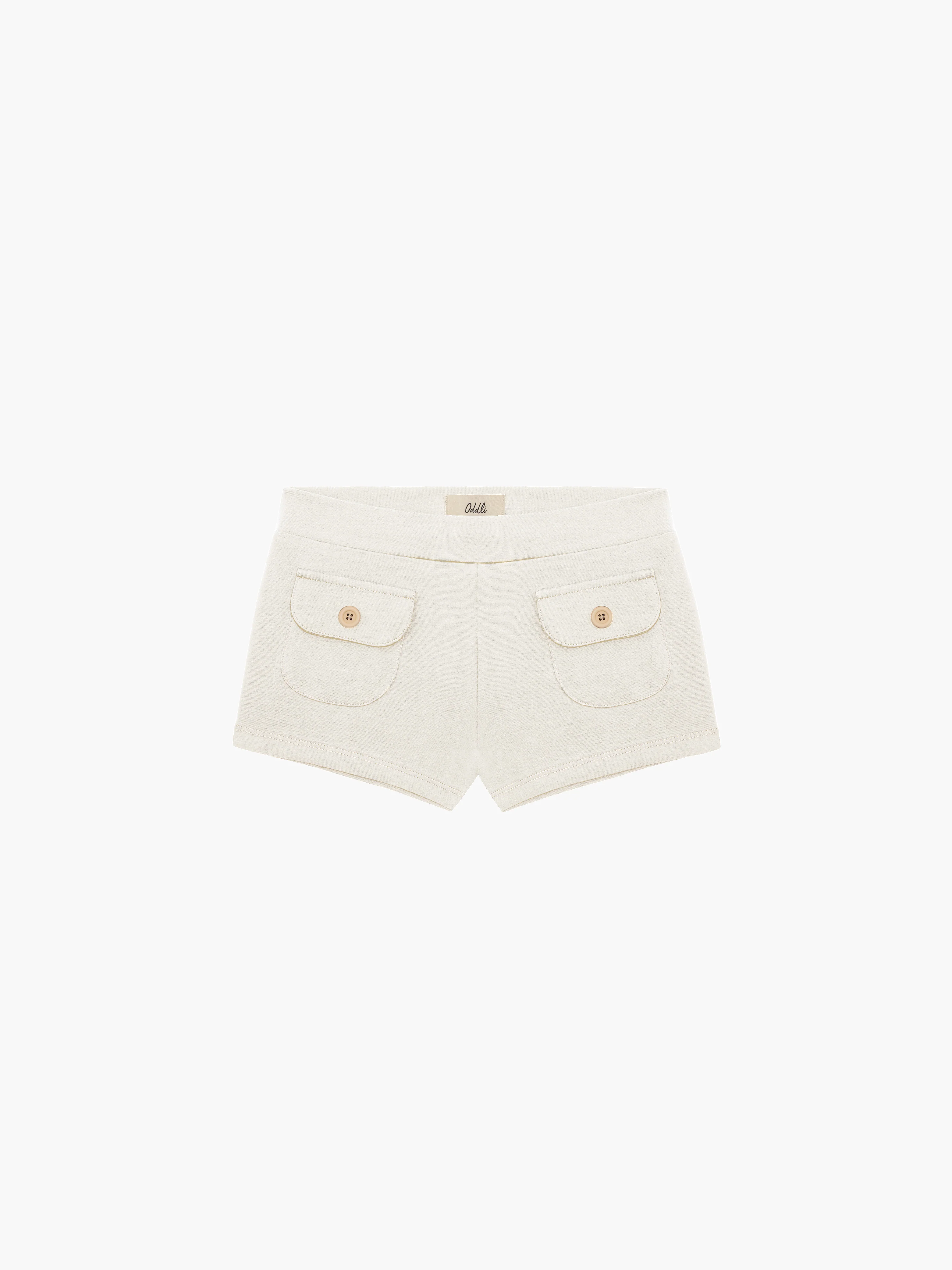Button Mini Shorts - Image 27