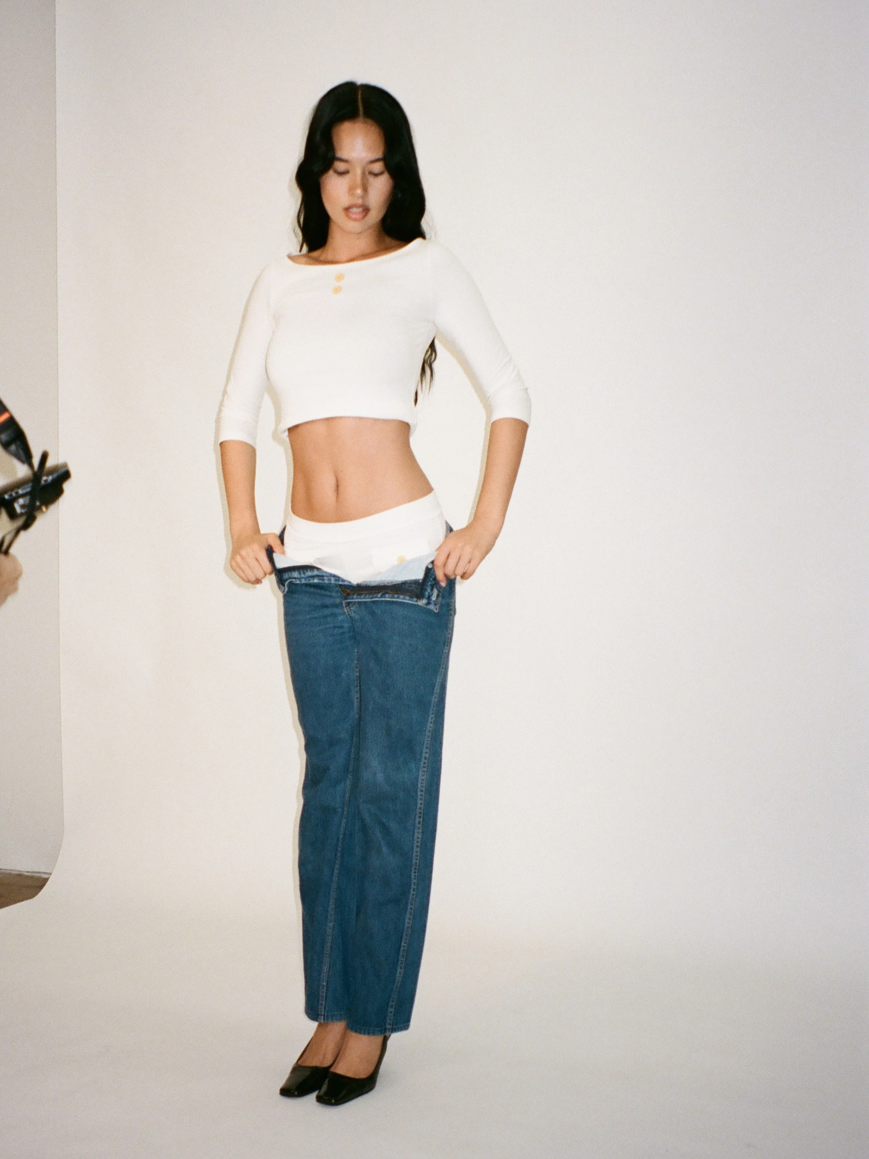 Button Mini Shorts - Image 28