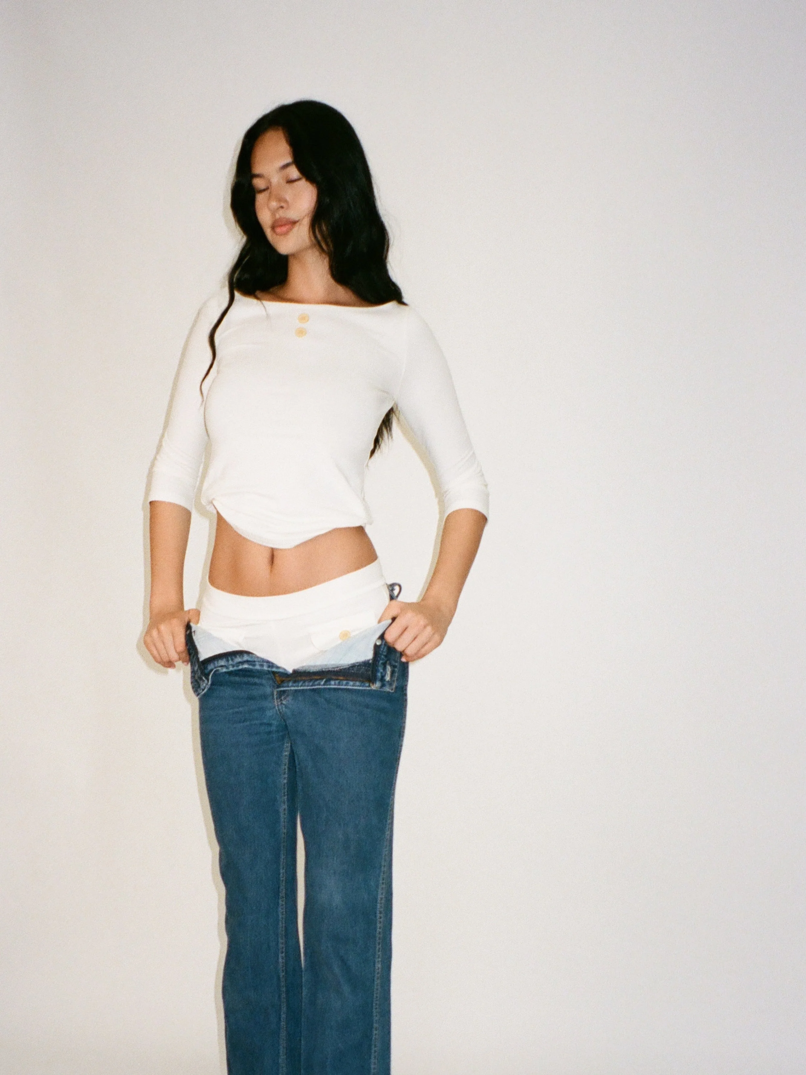 Button Mini Shorts - Image 30