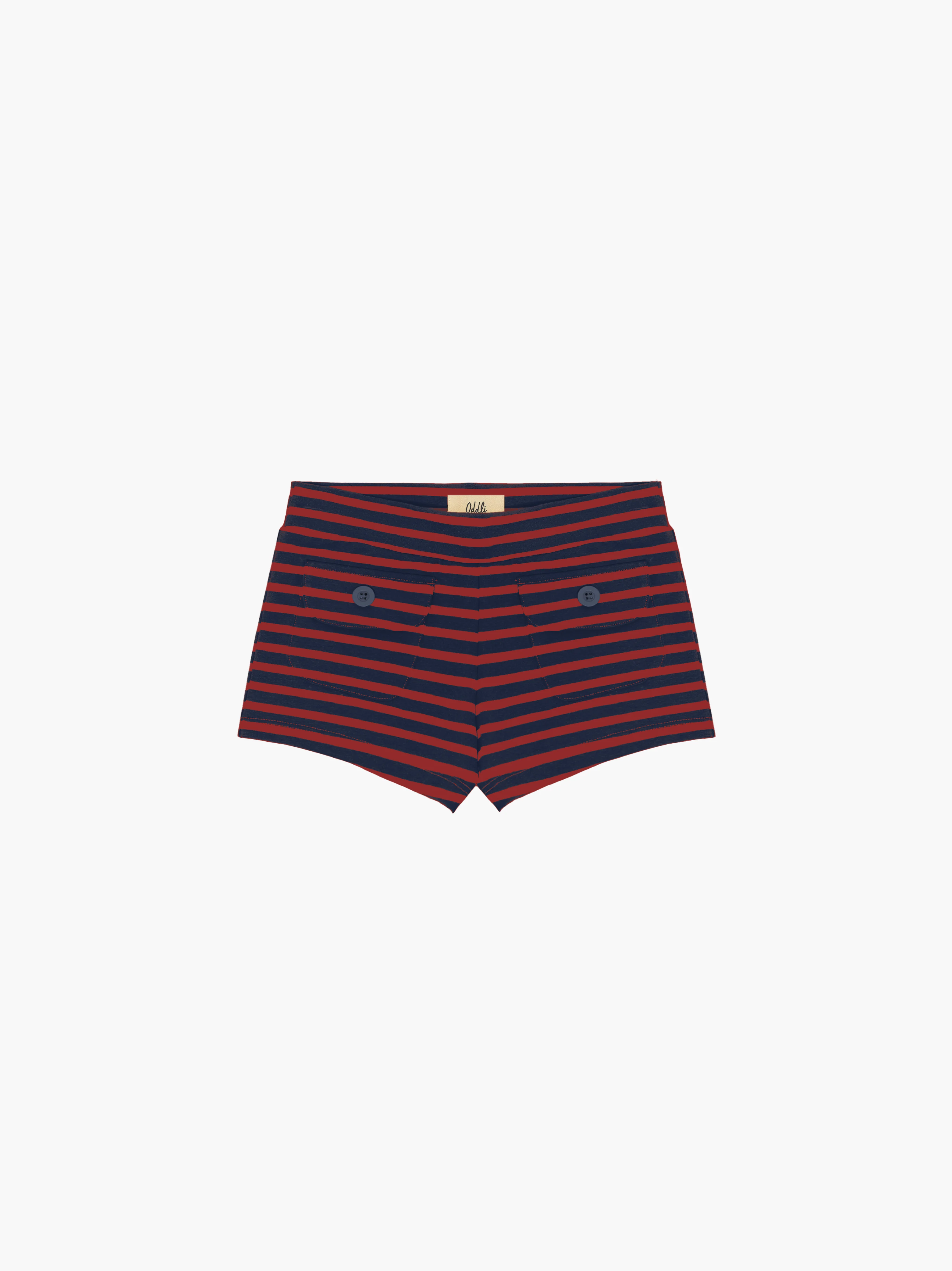 Button Mini Shorts - Image 31