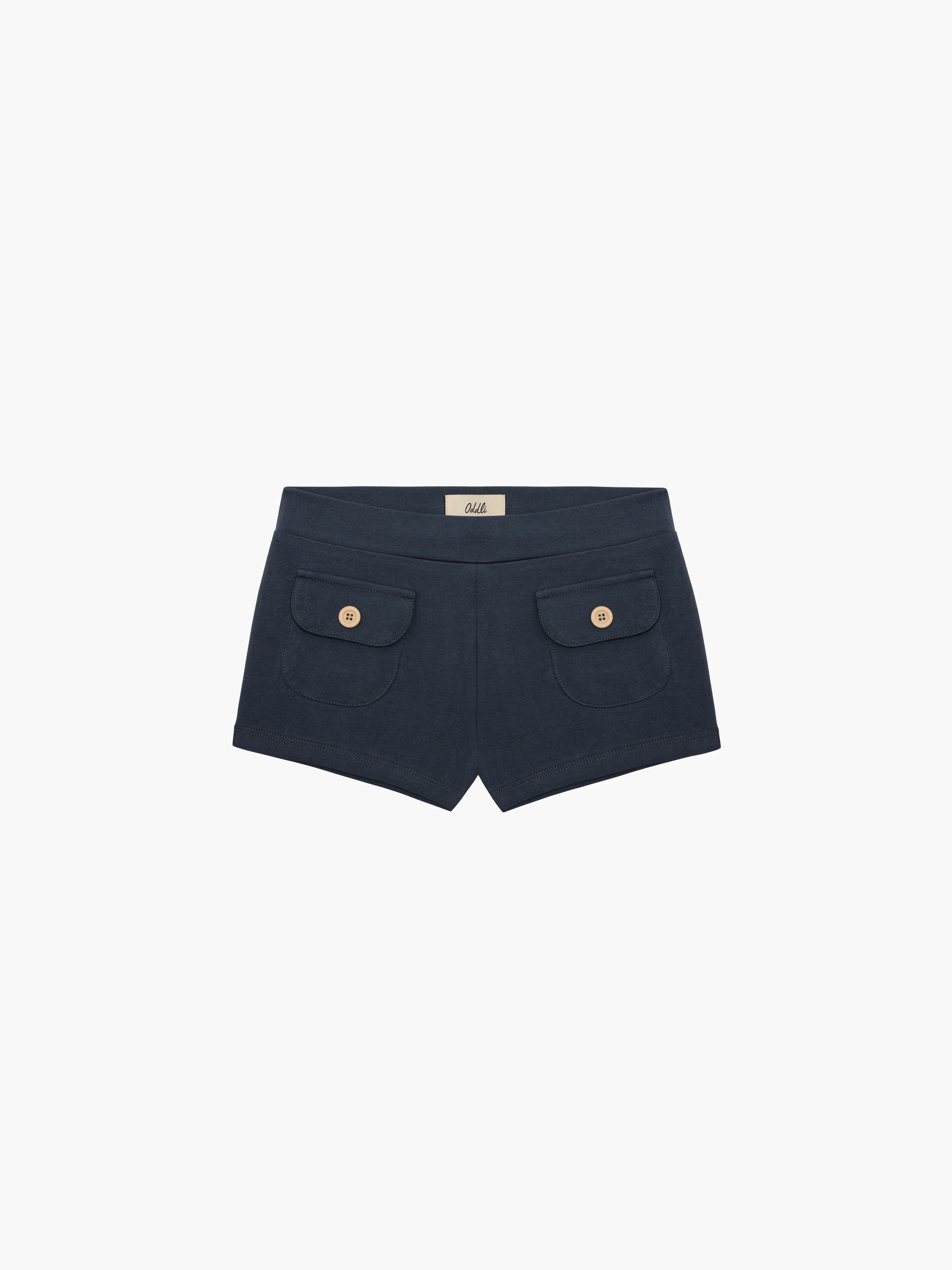 Button Mini Shorts - Image 5